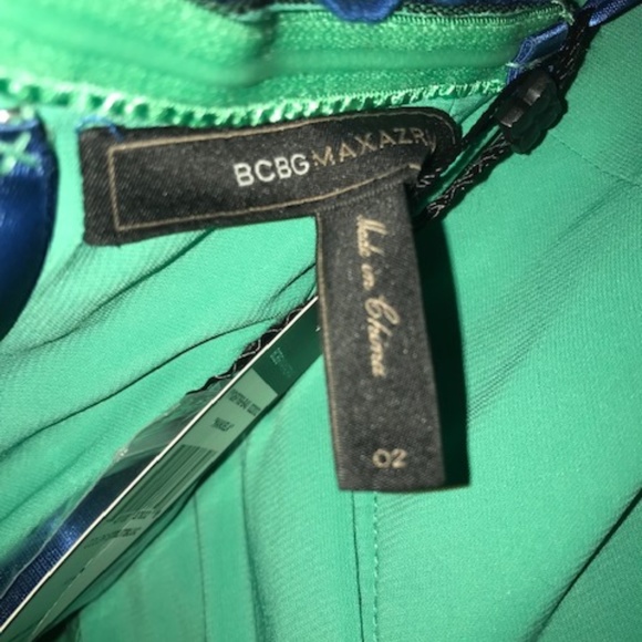 BCBG Manuela Lace Embroidered Strapless Dress - Picture 8 of 8